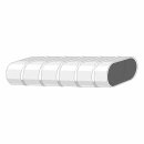 S 100 Flachkanal, flex., L=3.0 129x52mm, oval, flexibel,...