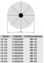 S&P SG-100 Schutzgitter, DN100