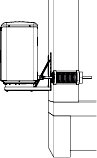 Wolf Set Wanddurchführung DN160/25 für CHA