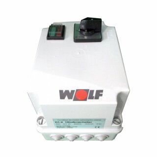 Wolf 1-Stufenschalter D1-2 Motorvollschutzschalter 8A, 400 V