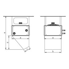 Wolf Ausblasdüse für TopWing Luftheizer TLH 100