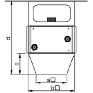 Wolf Ausblaskonus für Luftheizer LH/LH-ATEX 100