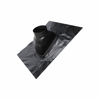 Kermi x-well Universal-Dachpfanne NW 125 für Dachhaube, schwarz